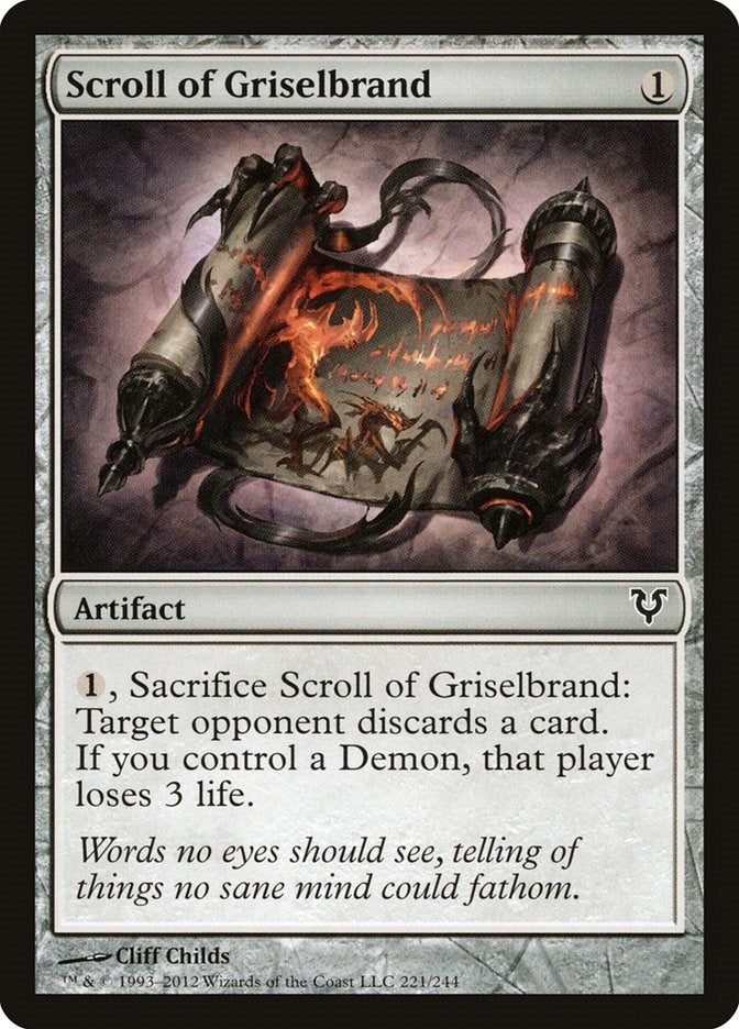 Scroll of Griselbrand | Local Legends