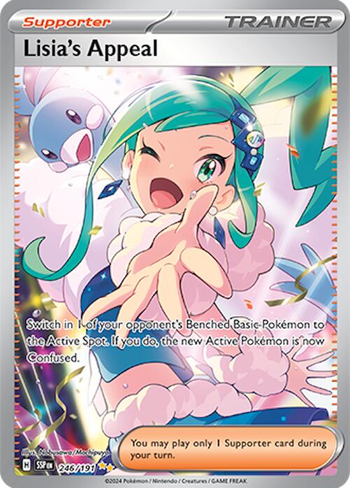 Lisia's Appeal (246/191) [Scarlet & Violet: Surging Sparks] | Local Legends