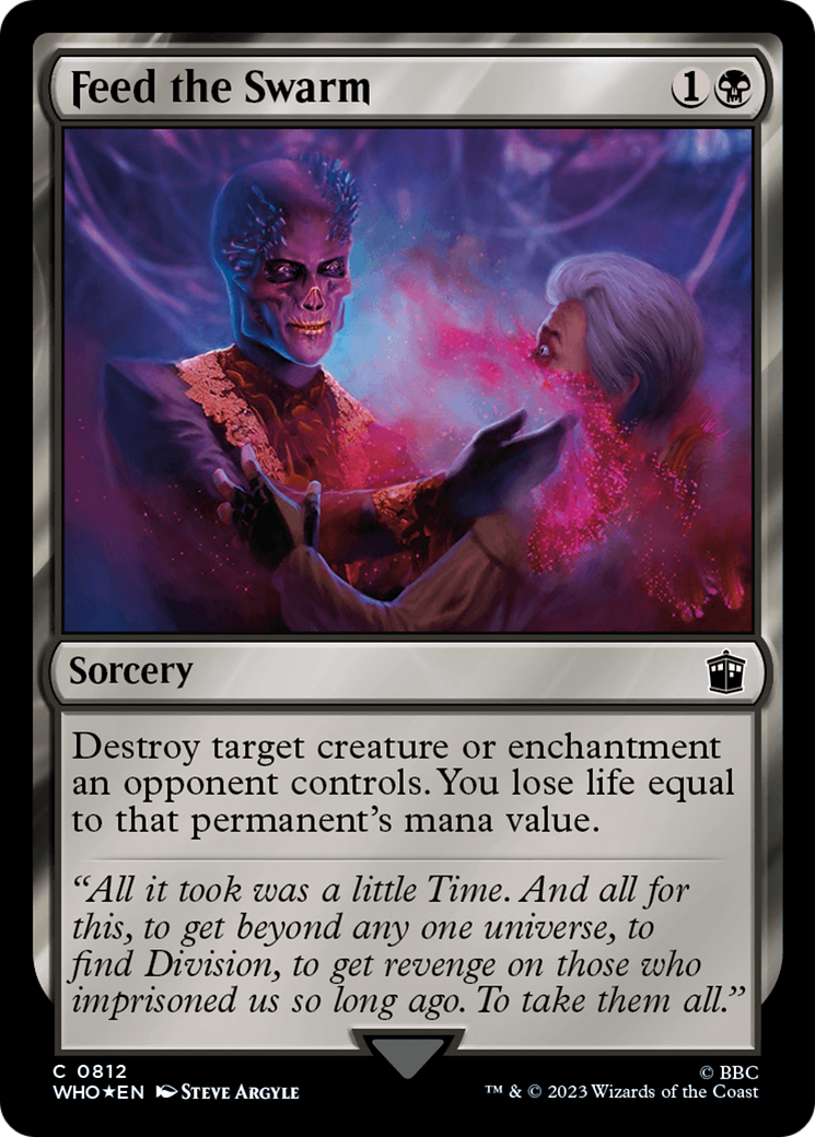 Feed the Swarm (Surge Foil) [Doctor Who] | Local Legends