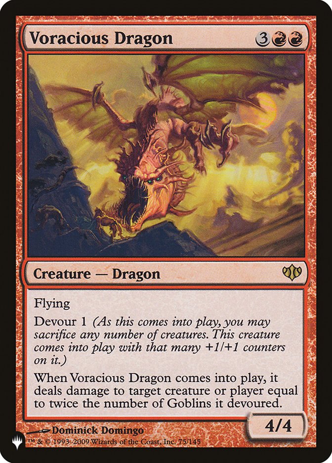 Voracious Dragon [The List] | Local Legends