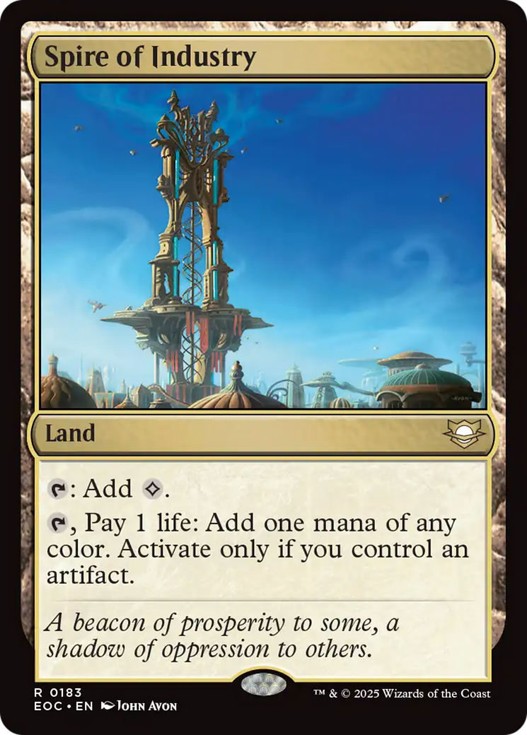 Spire of Industry [Edge of Eternities Commander] | Local Legends