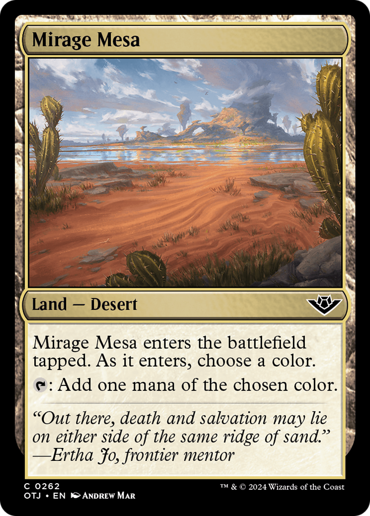 Mirage Mesa [Outlaws of Thunder Junction] | Local Legends