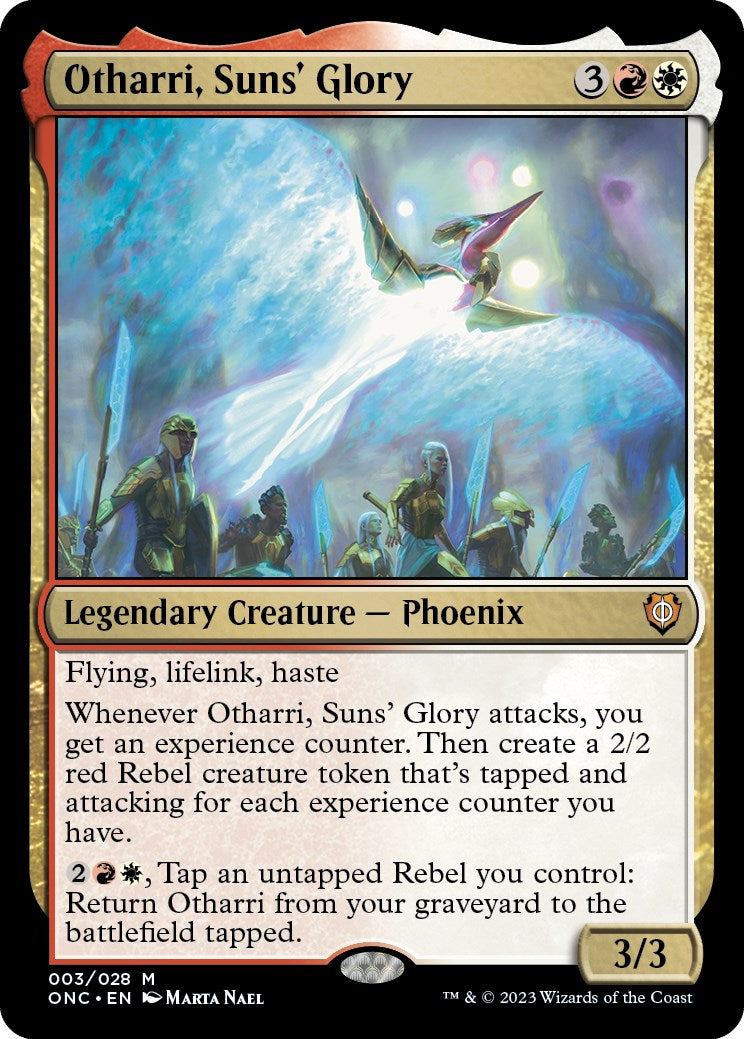 Otharri, Suns' Glory [Phyrexia: All Will Be One Commander] | Golgari Games