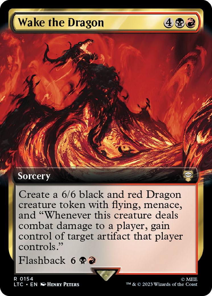 Wake the Dragon (Extended Art) [The Lord of the Rings: Tales of Middle-Earth Commander] | Local Legends