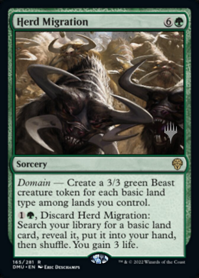 Herd Migration (Promo Pack) [Dominaria United Promos] | Golgari Games