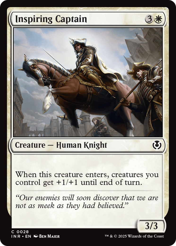 Inspiring Captain [Innistrad Remastered] | Local Legends