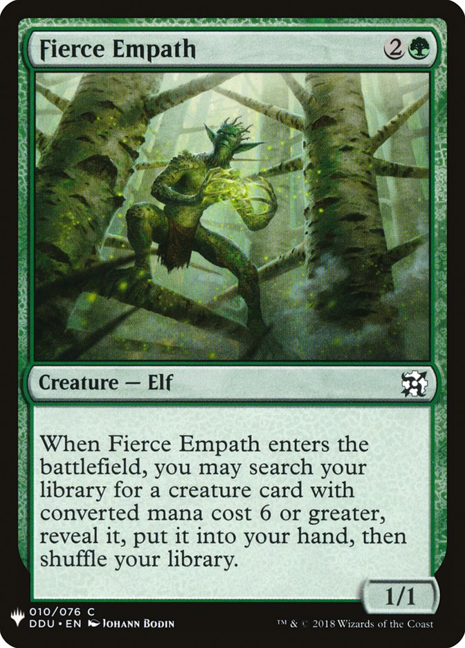 Fierce Empath [Mystery Booster] | Local Legends