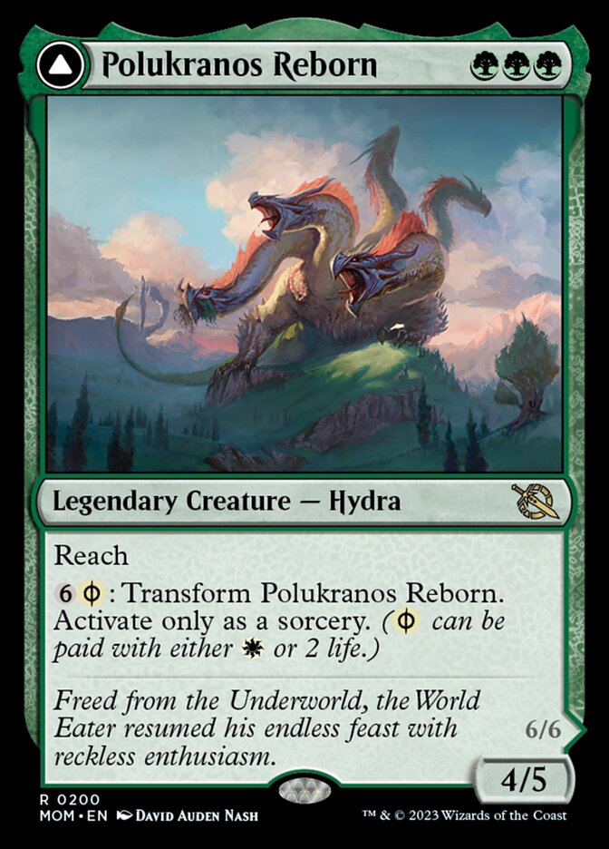 Polukranos Reborn // Polukranos, Engine of Ruin [March of the Machine] | Golgari Games