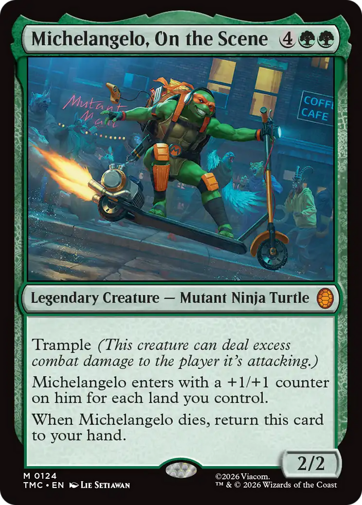Michelangelo, On the Scene [Teenage Mutant Ninja Turtles Commander] | Local Legends