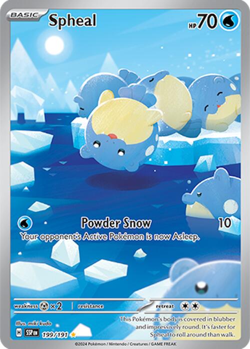 Spheal (199/191) [Scarlet & Violet: Surging Sparks] | Local Legends