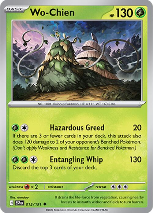 Wo-Chien (015/191) [Scarlet & Violet: Surging Sparks] | Local Legends