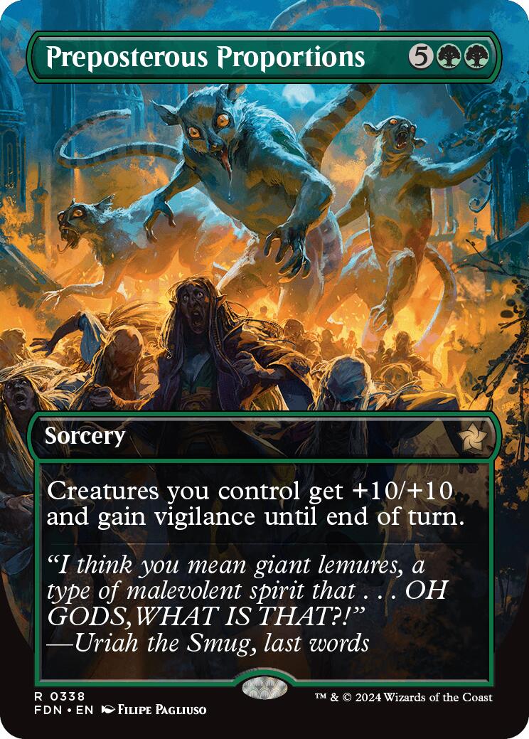Preposterous Proportions (Borderless) | Local Legends