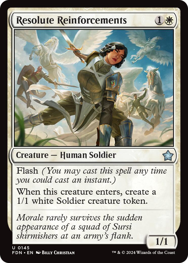 Resolute Reinforcements | Local Legends