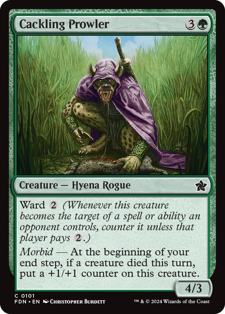 Cackling Prowler | Local Legends