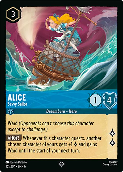 Alice - Savvy Sailor (161/204) [Azurite Sea] | Local Legends