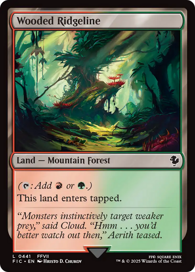 Wooded Ridgeline [FINAL FANTASY Commander] | Local Legends
