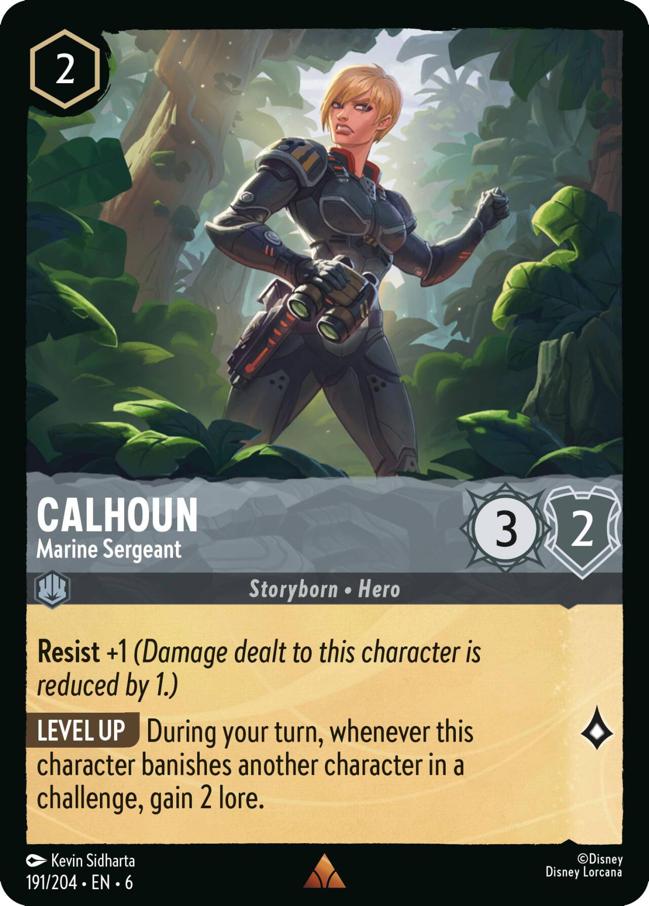 Calhoun - Marine Sergeant (191/204) [Azurite Sea] | Local Legends
