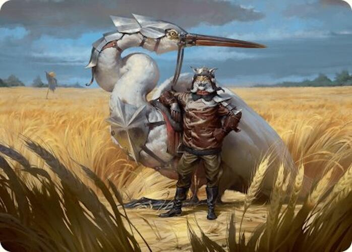 Skyknight Squire Art Card (4/54) [Foundations Art Series] | Local Legends