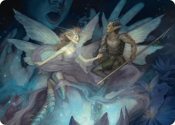 Faebloom Trick Art Card (6/54) [Foundations Art Series] | Local Legends