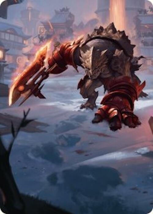 Searslicer Goblin Art Card (39/54) [Foundations Art Series] | Local Legends