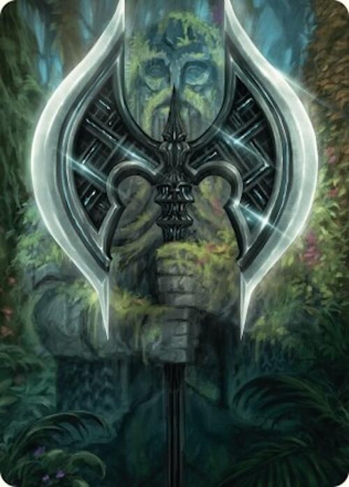 Leyline Axe Art Card (49/54) [Foundations Art Series] | Local Legends