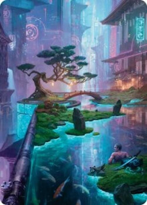 Island Art Card (22/54) [Foundations Art Series] | Local Legends