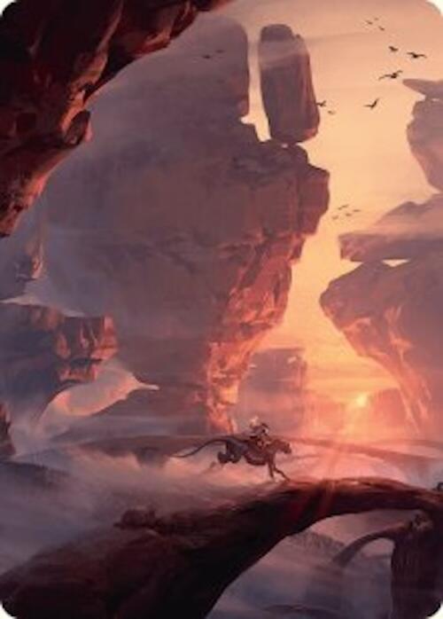 Mountain Art Card (24/54) [Foundations Art Series] | Local Legends