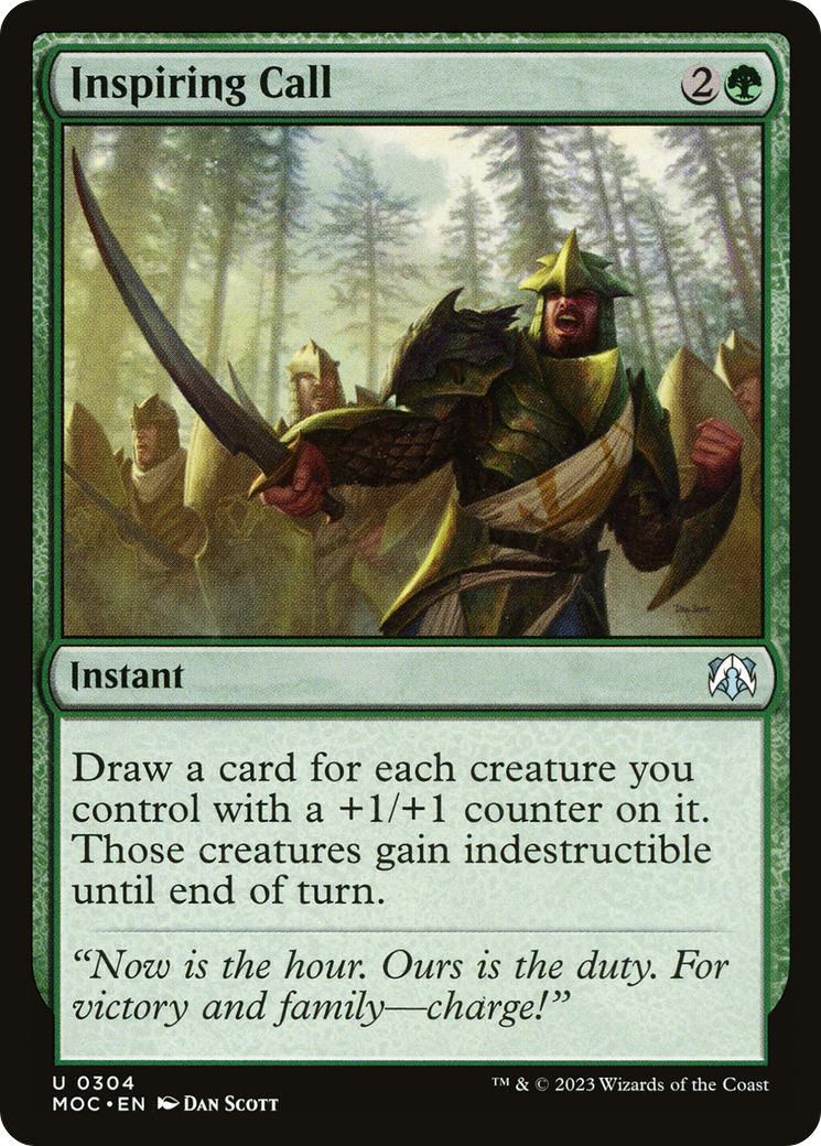 Inspiring Call [March of the Machine Commander] | Local Legends