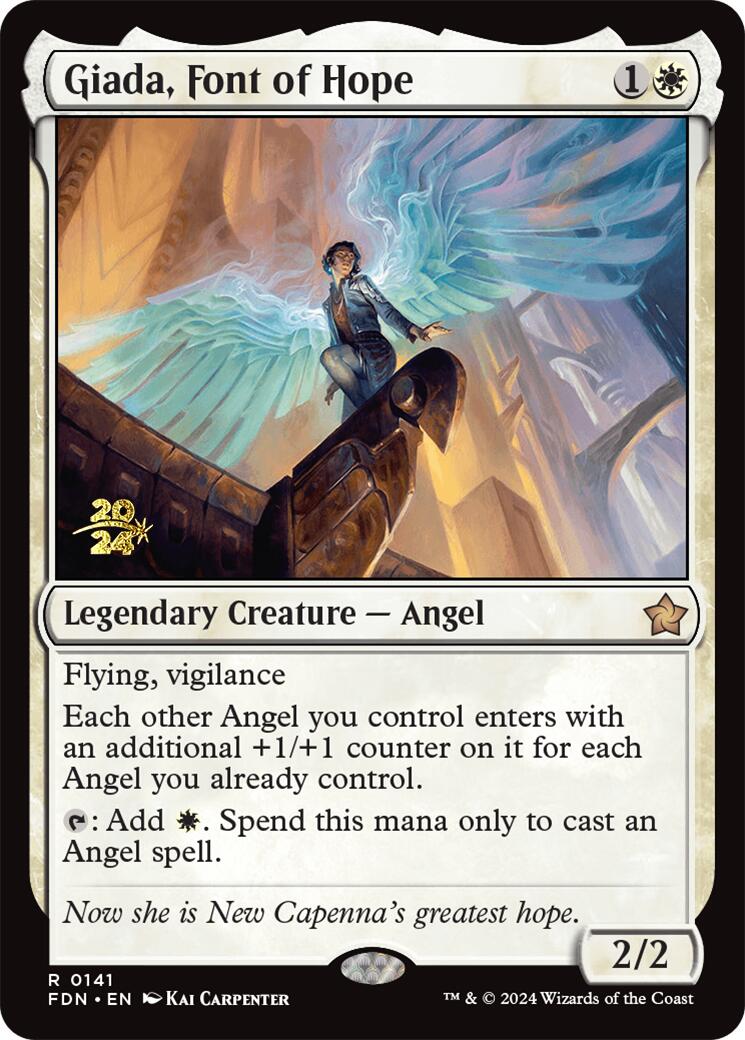 Giada, Font of Hope [Foundations Prerelease Promos] | Local Legends