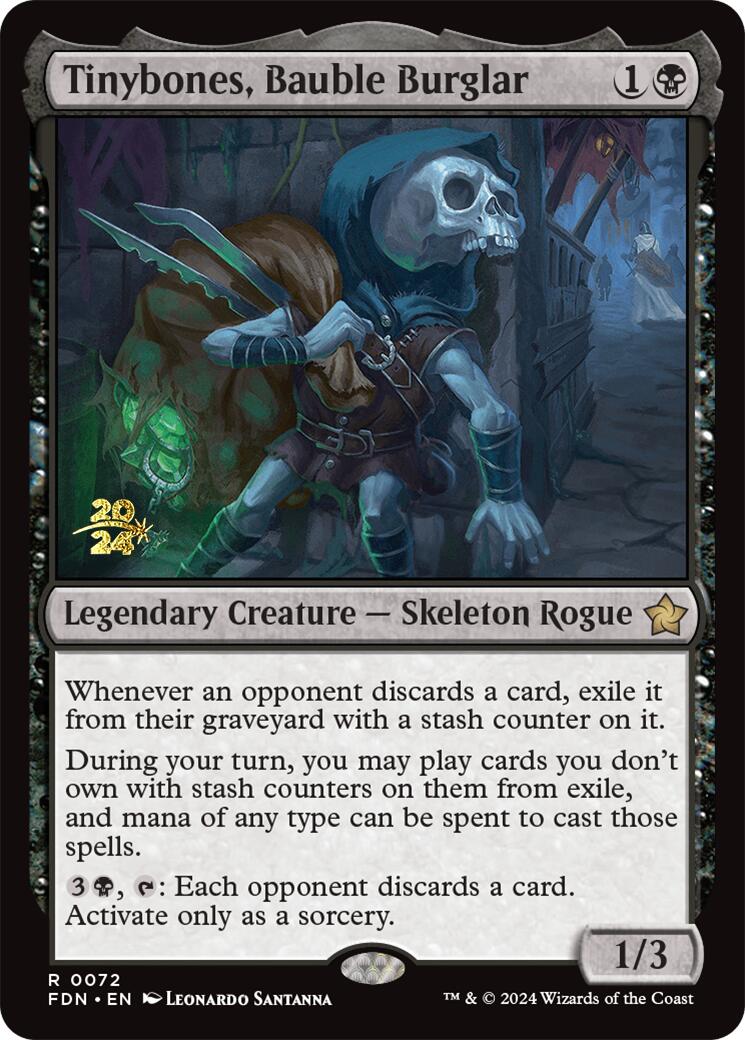 Tinybones, Bauble Burglar [Foundations Prerelease Promos] | Local Legends