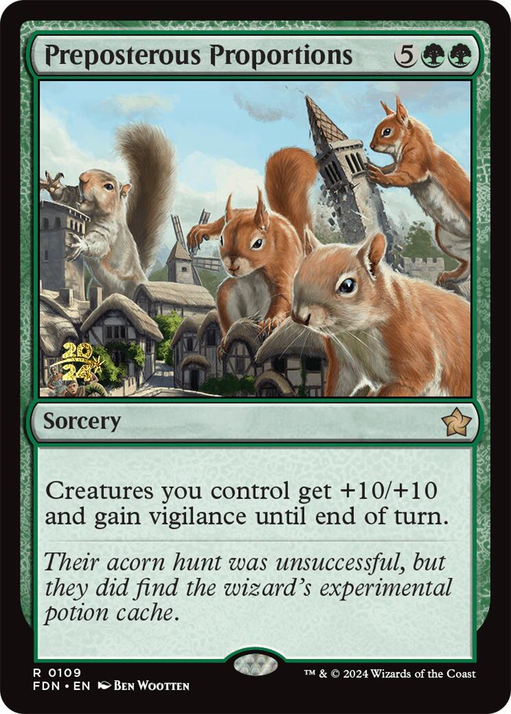 Preposterous Proportions [Foundations Prerelease Promos] | Local Legends