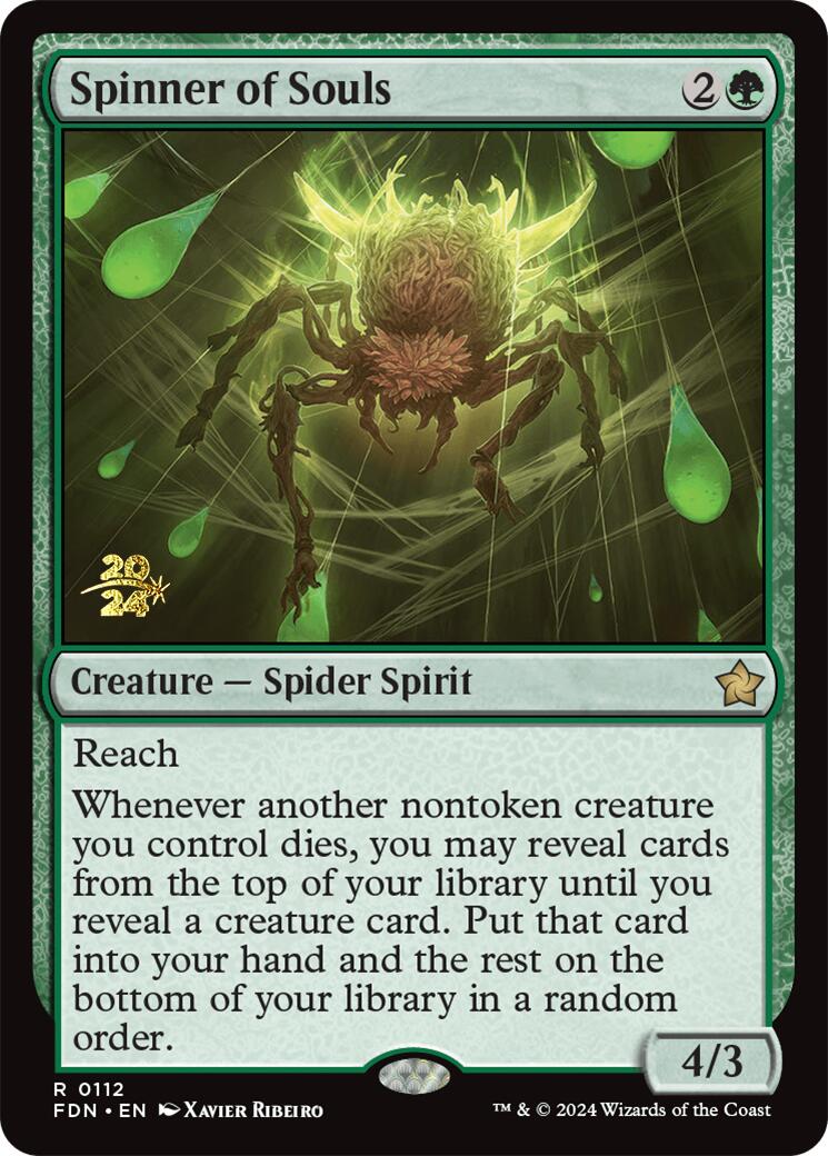 Spinner of Souls [Foundations Prerelease Promos] | Local Legends