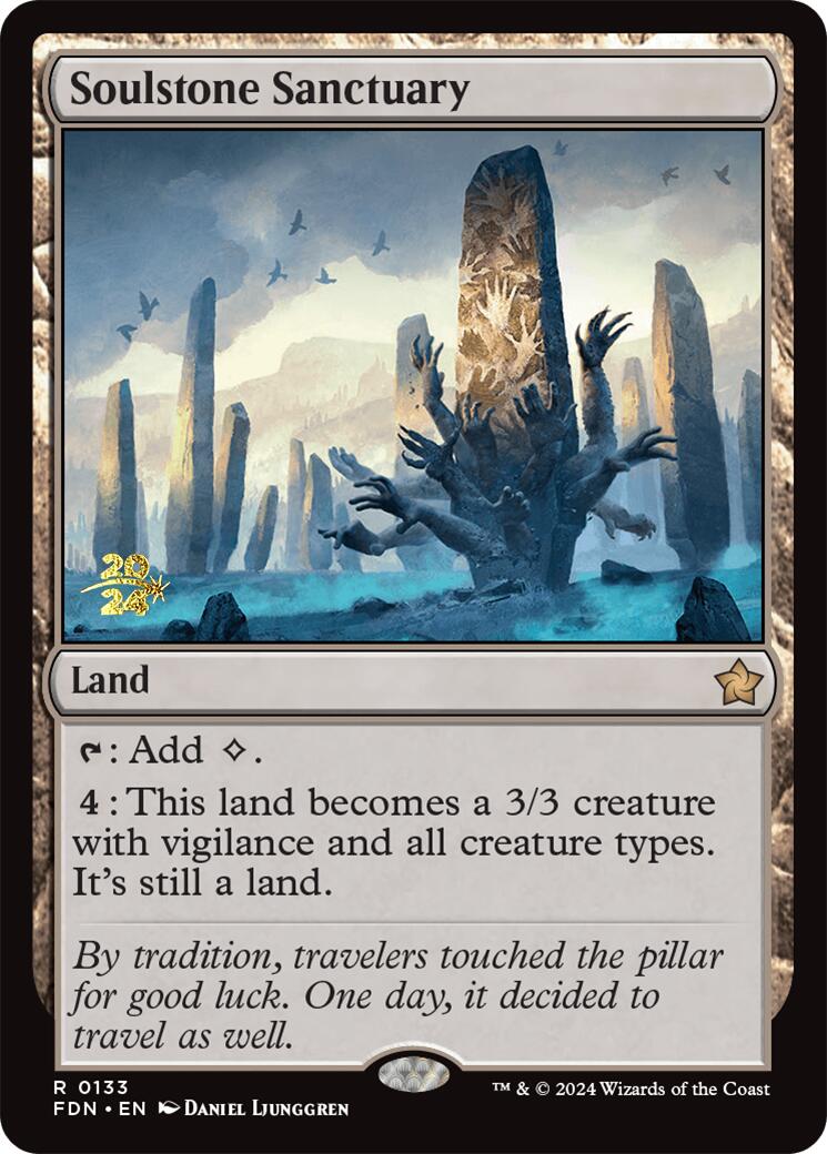 Soulstone Sanctuary [Foundations Prerelease Promos] | Local Legends