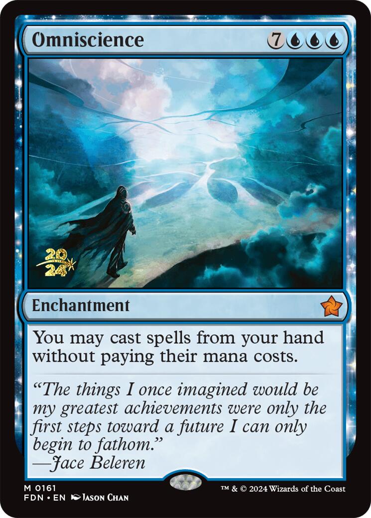 Omniscience [Foundations Prerelease Promos] | Local Legends