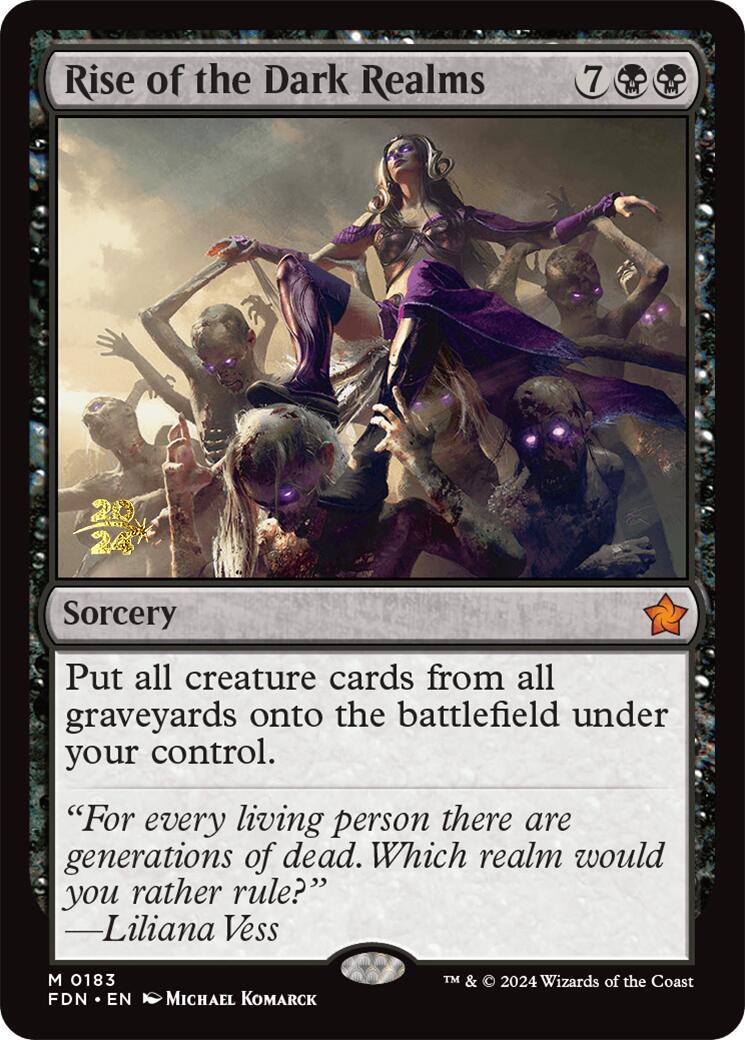 Rise of the Dark Realms [Foundations Prerelease Promos] | Local Legends