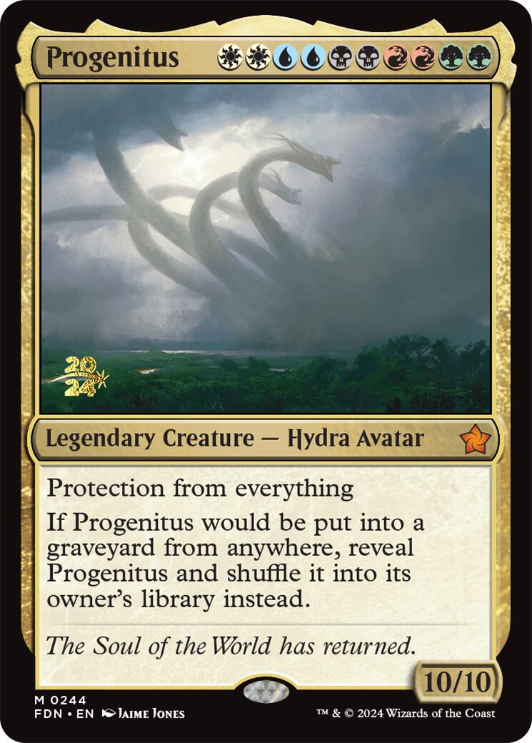 Progenitus [Foundations Prerelease Promos] | Local Legends