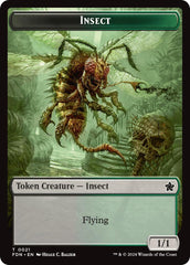 Goblin // Insect Doubled-Sided Token [Foundations Tokens] | Local Legends