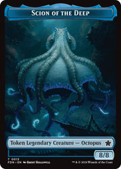 Scion of the Deep // Koma's Coil Doubled-Sided Token [Foundations Tokens] | Local Legends