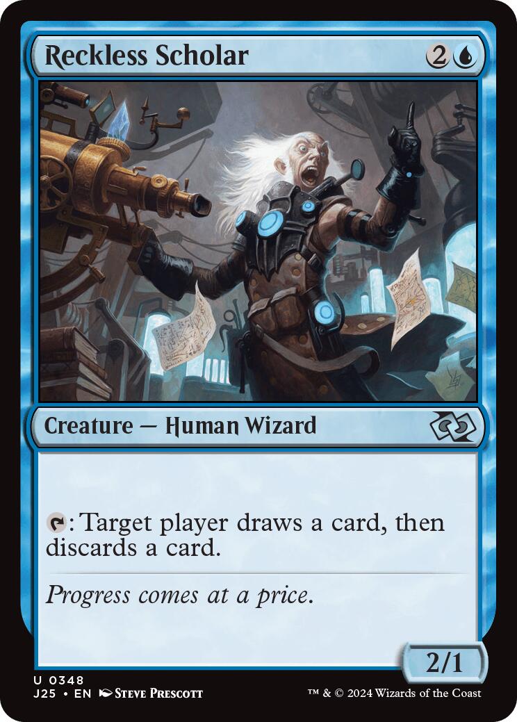 Reckless Scholar [Foundations Jumpstart] | Local Legends