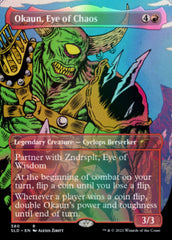 Okaun, Eye of Chaos // Okaun, Eye of Chaos (Borderless) [Secret Lair Drop Series] | Golgari Games