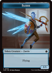 Faerie // Zombie Double-Sided Token [Foundations Tokens] | Local Legends