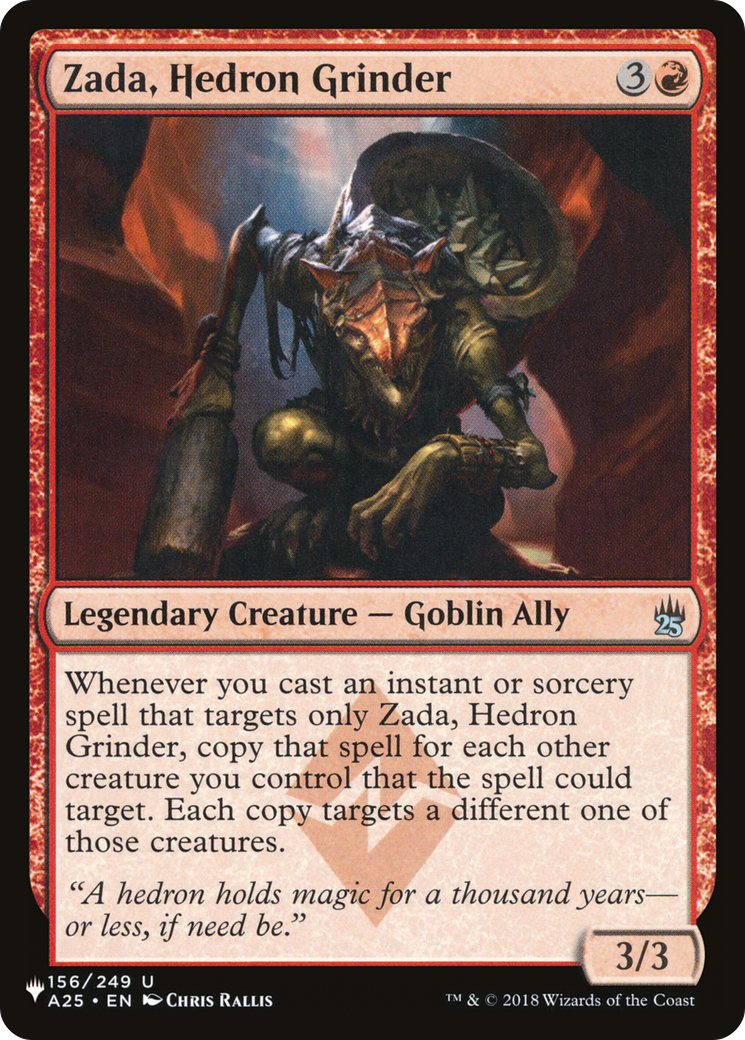 Zada, Hedron Grinder [The List] | Local Legends