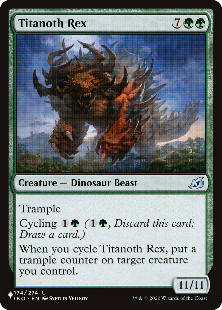 Titanoth Rex [The List] | Golgari Games