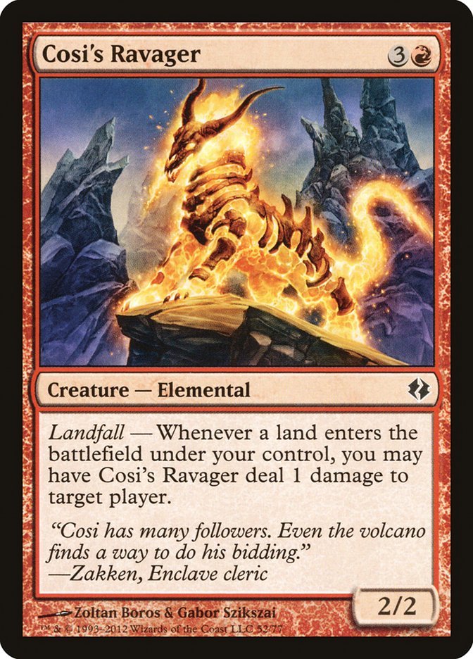 Cosi's Ravager [Duel Decks: Venser vs. Koth] | Local Legends