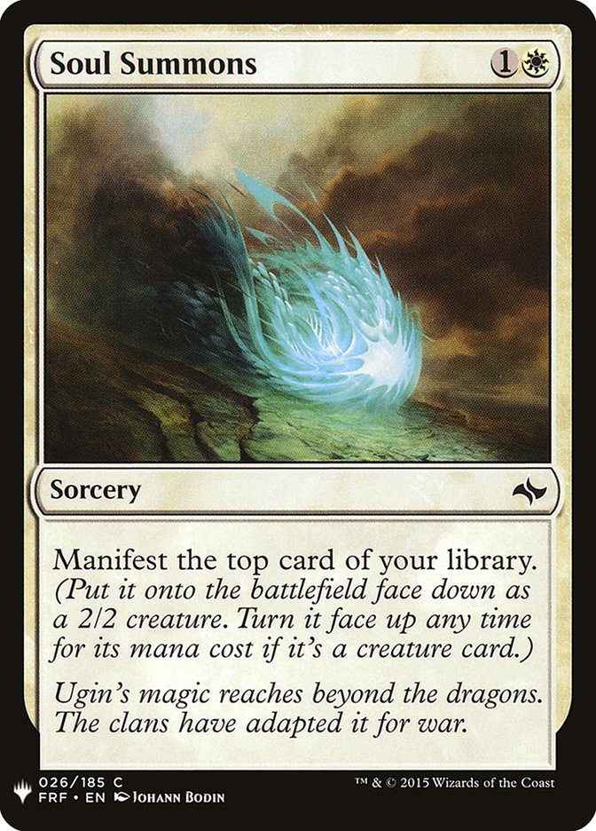 Soul Summons [Mystery Booster] | Local Legends