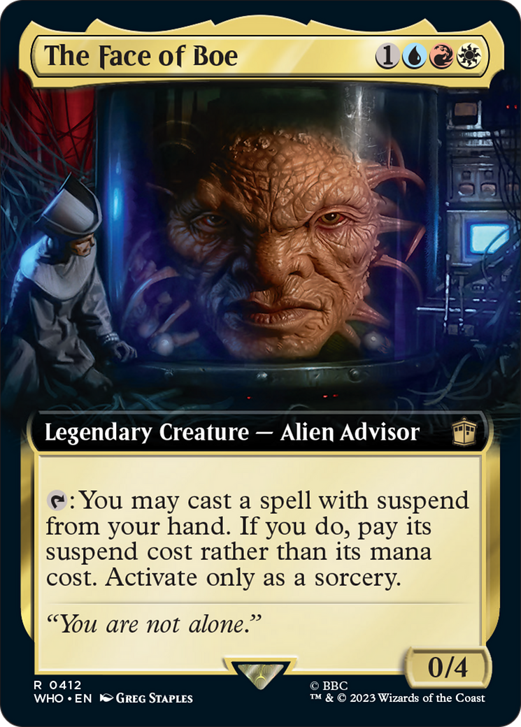 The Face of Boe (Extended Art) [Doctor Who] | Local Legends