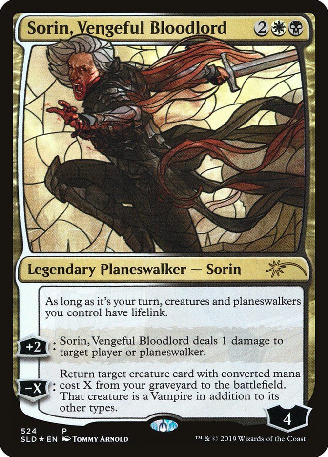 Sorin, Vengeful Bloodlord (Stained Glass) [Secret Lair Drop Promos] | Local Legends