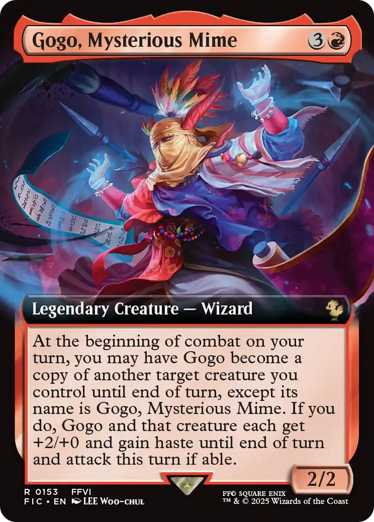 Gogo, Mysterious Mime (Extended Art) [FINAL FANTASY Commander] | Local Legends
