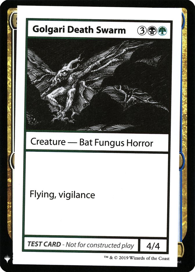 Golgari Death Swarm [Mystery Booster Playtest Cards] | Local Legends