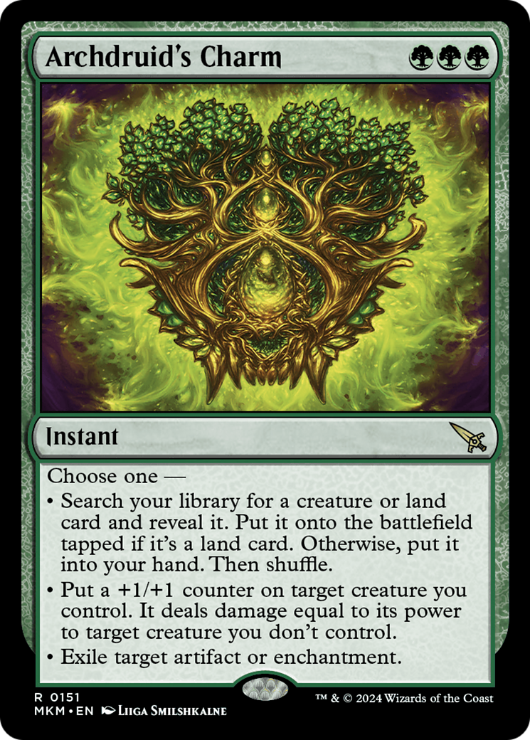 Archdruid's Charm [Murders at Karlov Manor] | Local Legends